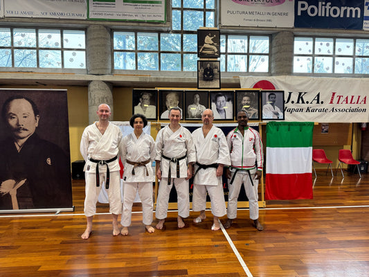 22-23 mars 2025 - Stage International JKA Italie à Inverigo avec Sensei Oishi et Sensei Naito.