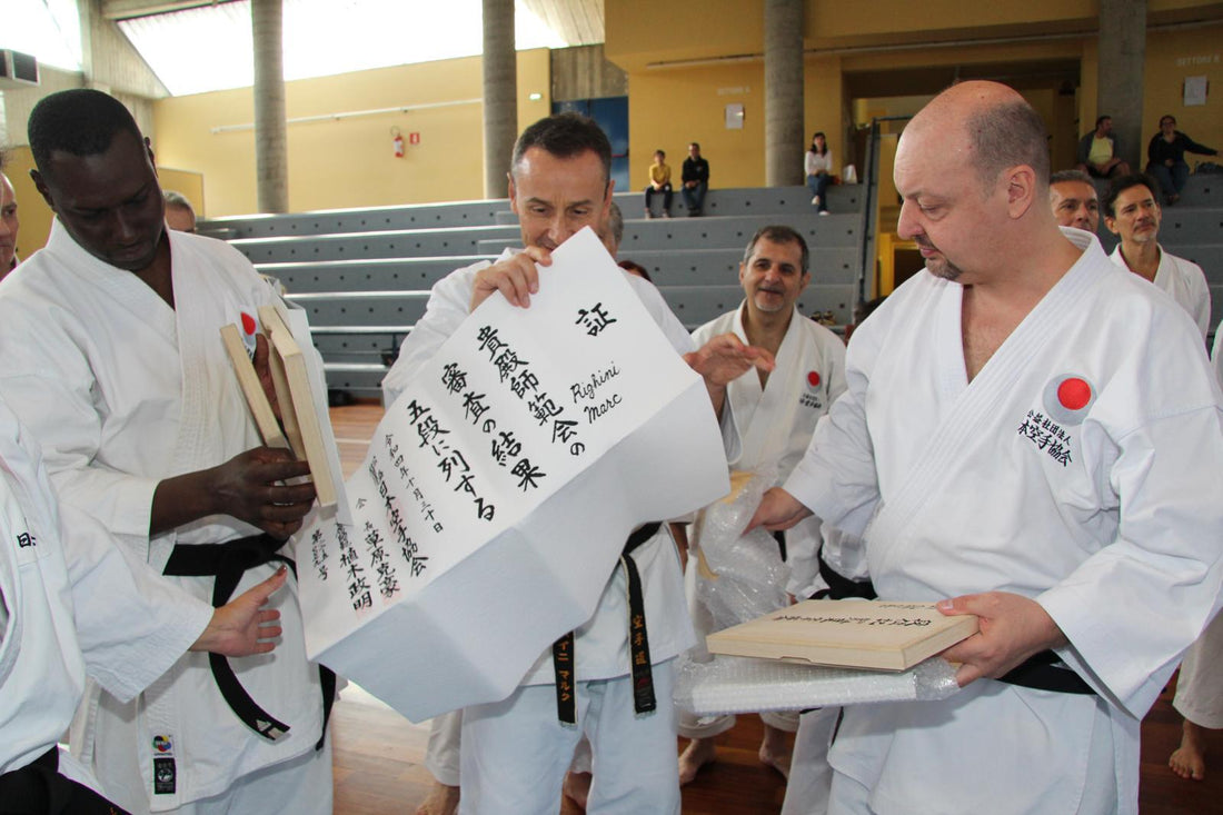 Souvenirs 2022/2023 - Remise de certificats 5ème Dan !